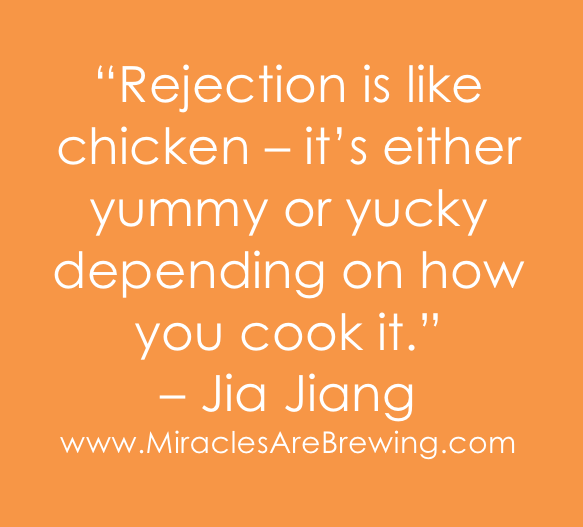 Rejection is like chicken, jia jiang, rejection therapy