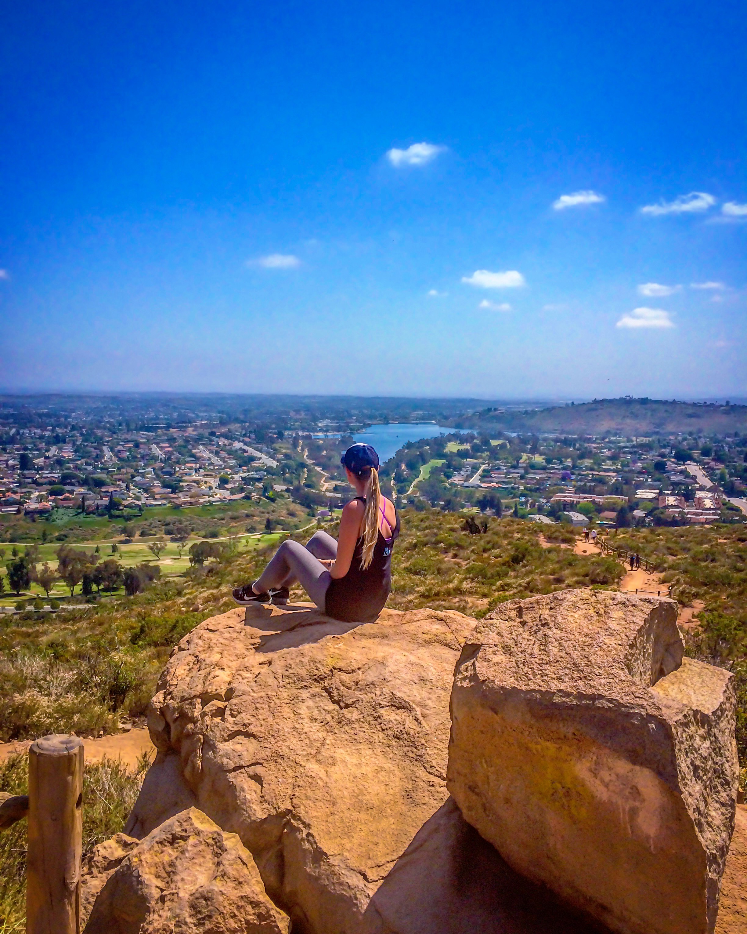 carly benson san diego cowels mountain hike