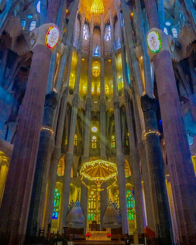 prayer sagrada familia barcelona