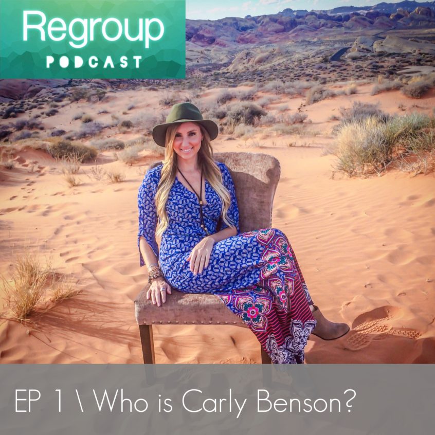 regroup podcast who is carly benson miracles are brewing